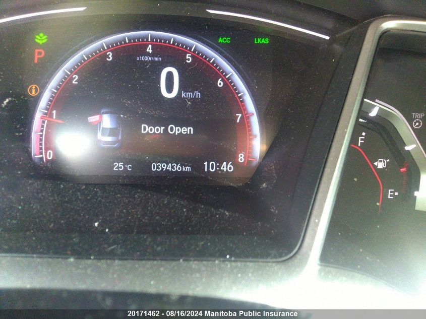 2020 Honda Civic Sport VIN: 2HGFC2F84LH026399 Lot: 20171462