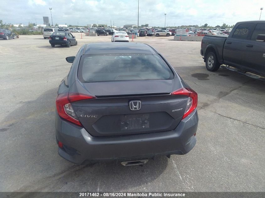 2020 Honda Civic Sport VIN: 2HGFC2F84LH026399 Lot: 20171462