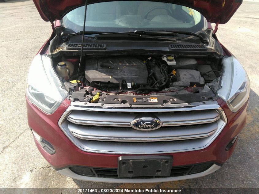 2017 Ford Escape Se VIN: 1FMCU9GD1HUB69927 Lot: 20171463