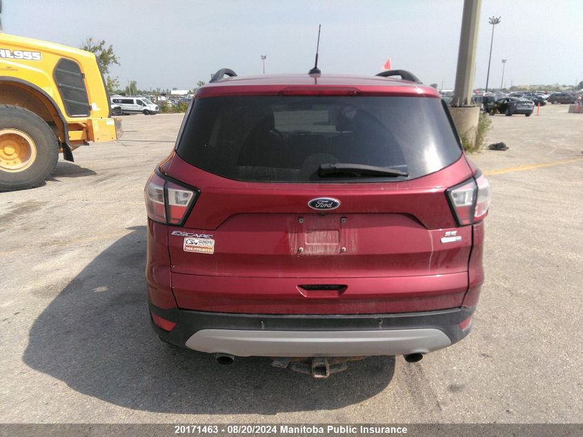2017 Ford Escape Se VIN: 1FMCU9GD1HUB69927 Lot: 20171463