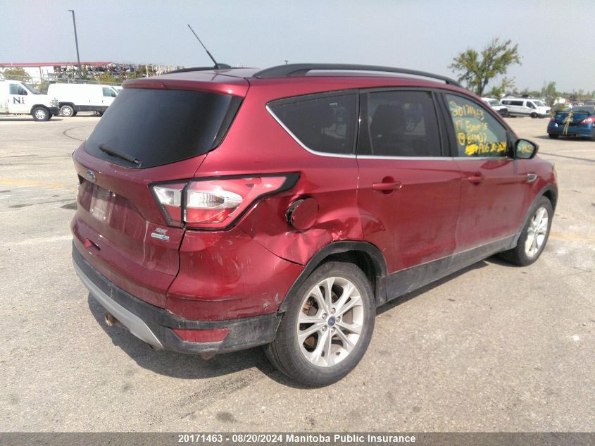 2017 Ford Escape Se VIN: 1FMCU9GD1HUB69927 Lot: 20171463