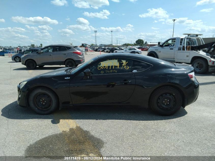 2013 Scion Fr-S VIN: JF1ZNAA1XD2701974 Lot: 20171476