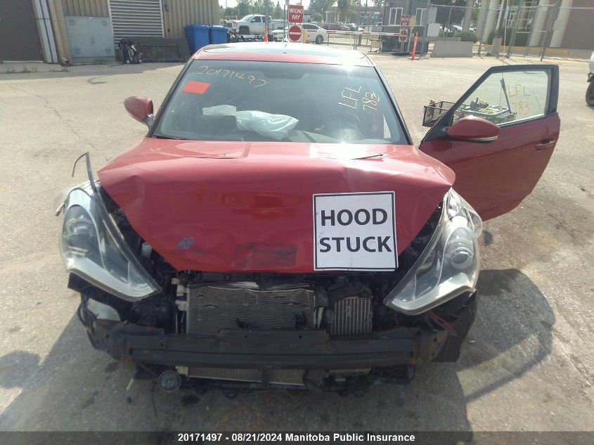 2014 Hyundai Veloster Turbo VIN: KMHTC6AE9EU185789 Lot: 20171497