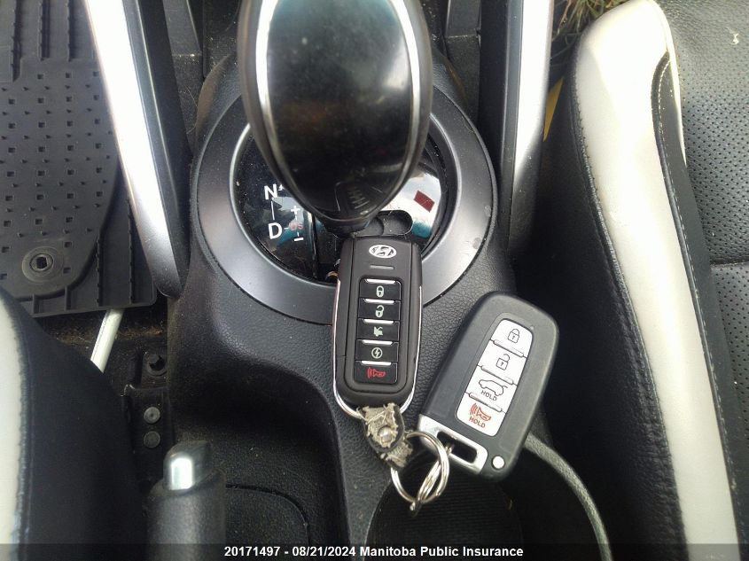 2014 Hyundai Veloster Turbo VIN: KMHTC6AE9EU185789 Lot: 20171497