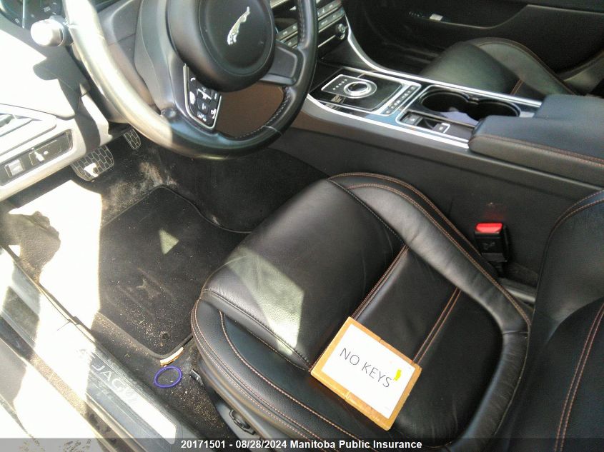 2017 Jaguar Xe 35T VIN: SAJAK4BV8HA953786 Lot: 20171501