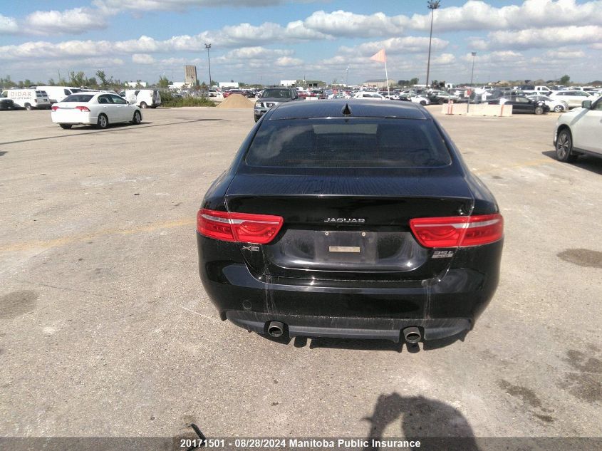 2017 Jaguar Xe 35T VIN: SAJAK4BV8HA953786 Lot: 20171501