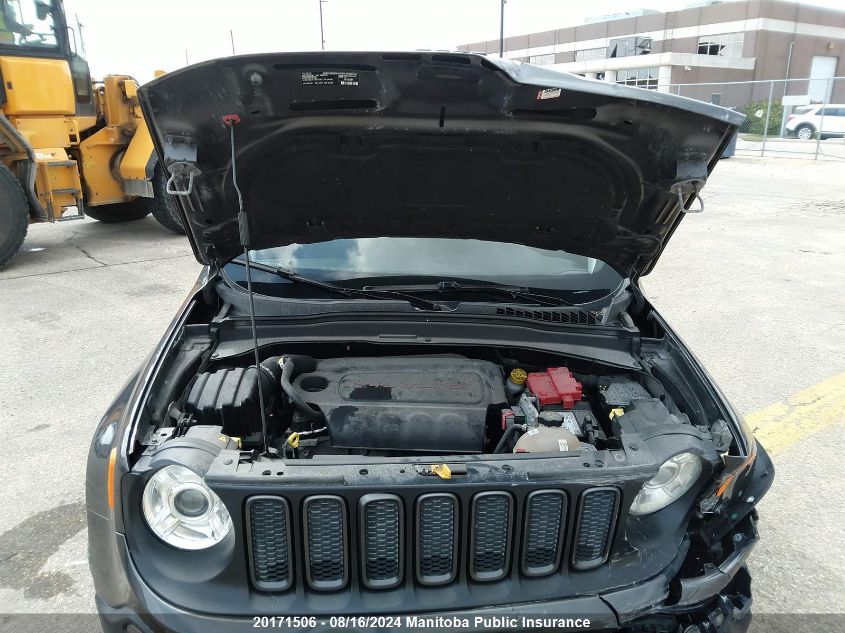 2018 Jeep Renegade Trailhawk VIN: ZACCJBCB5JPH89549 Lot: 20171506