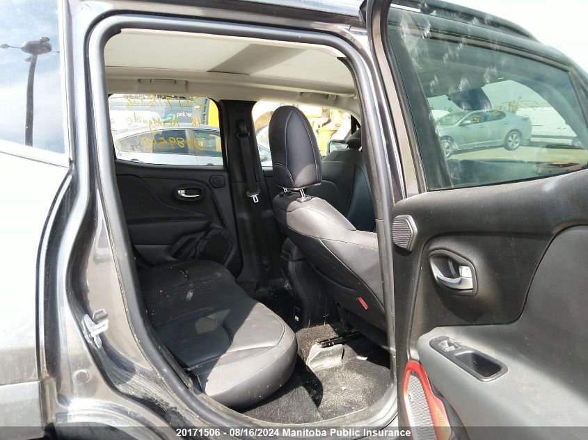 2018 Jeep Renegade Trailhawk VIN: ZACCJBCB5JPH89549 Lot: 20171506