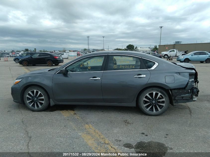 2017 Nissan Altima 2.5 Sv VIN: 1N4AL3AP7HN343286 Lot: 20171532