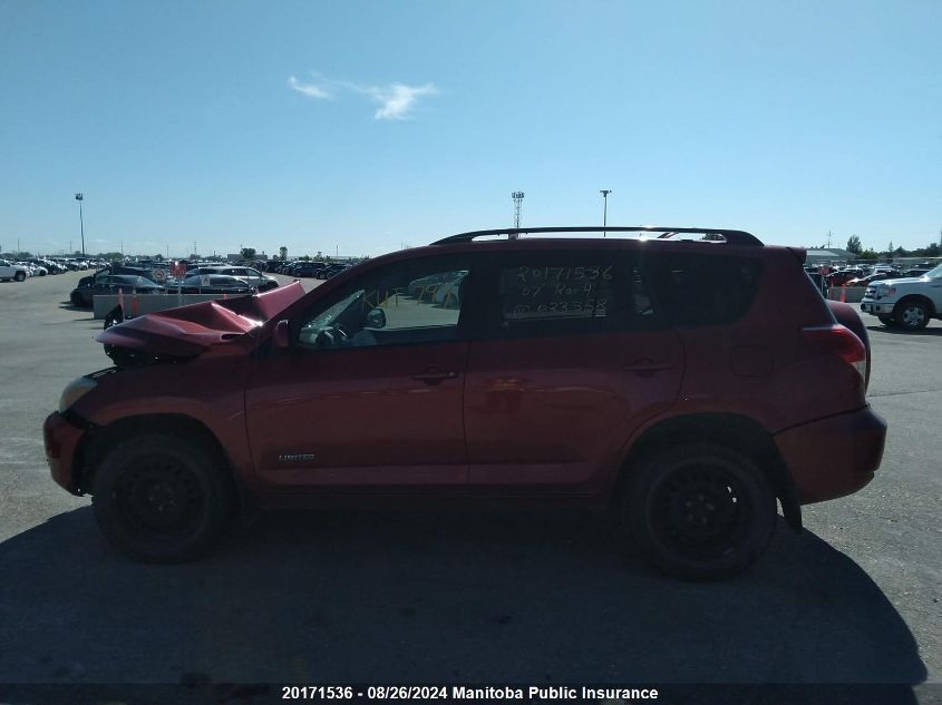 2007 Toyota Rav4 Limited VIN: JTMBD31V276023358 Lot: 20171536