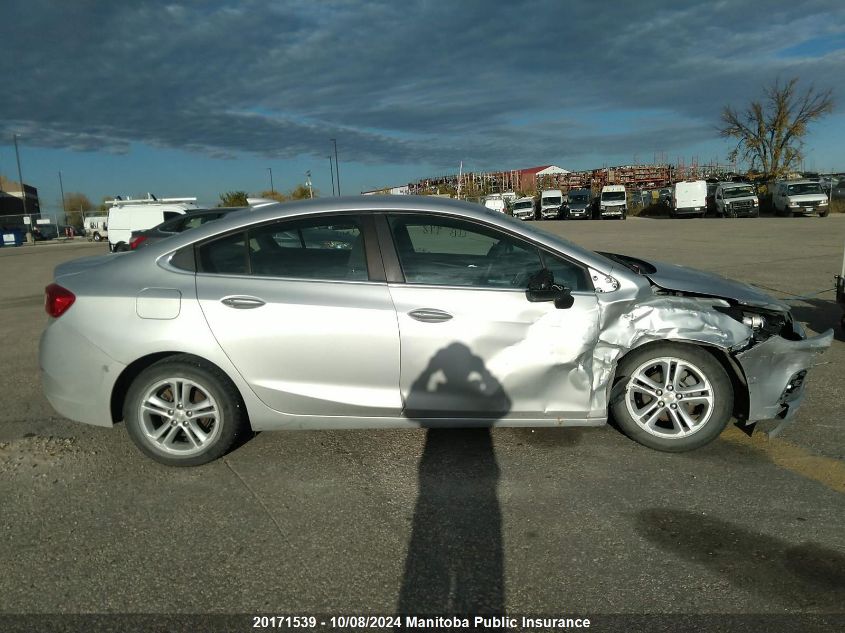 2016 Chevrolet Cruze Lt Turbo VIN: 1G1BE5SM4G7249242 Lot: 20171539