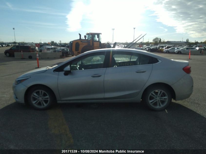 2016 Chevrolet Cruze Lt Turbo VIN: 1G1BE5SM4G7249242 Lot: 20171539