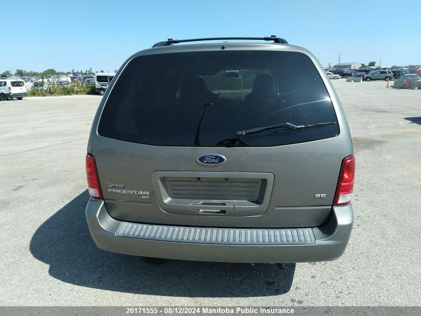 2005 Ford Freestar VIN: 2FMZA55205BA14302 Lot: 20171555