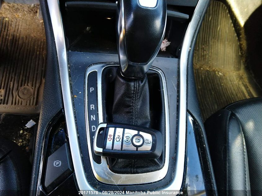 2018 Ford Edge Titanium VIN: 2FMPK4K92JBC61296 Lot: 20171578