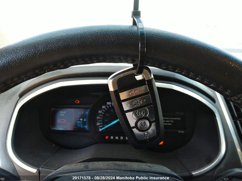 2018 Ford Edge Titanium VIN: 2FMPK4K92JBC61296 Lot: 20171578