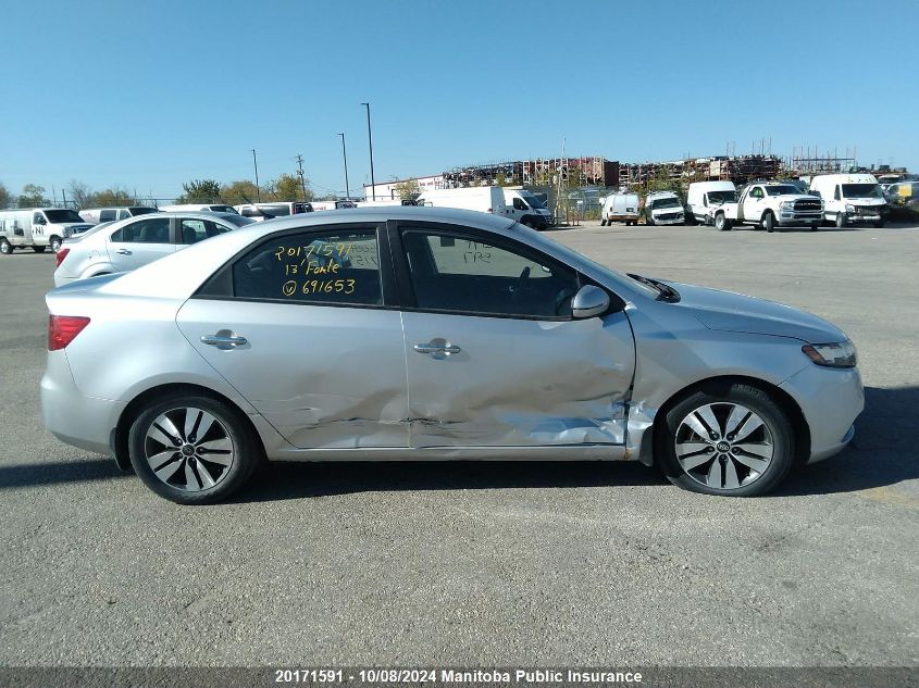 KNAFU4A27D5691653 2013 Kia Forte Ex