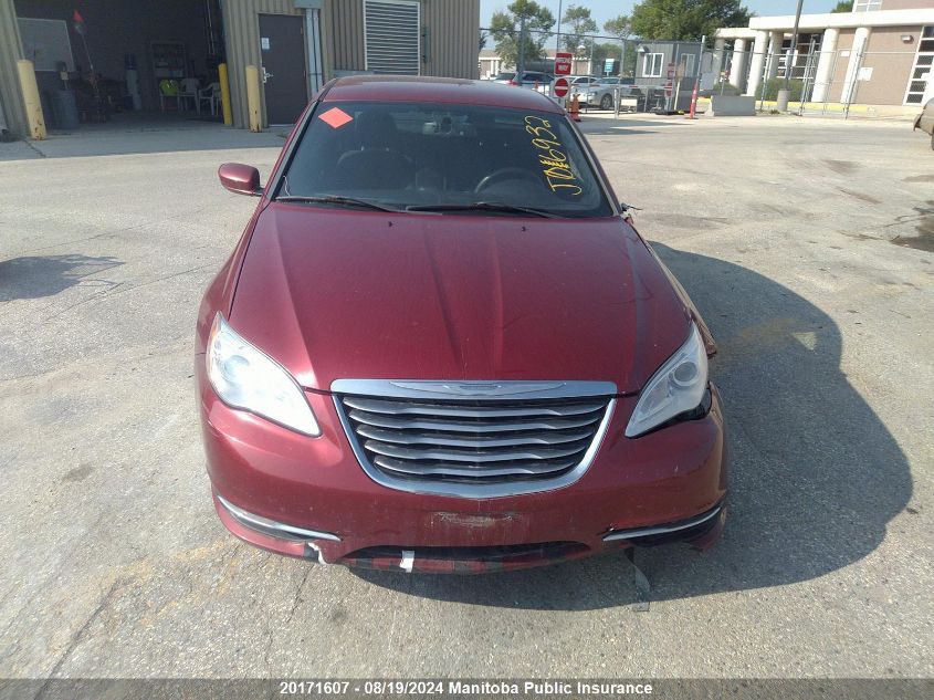 2013 Chrysler 200 Lx VIN: 1C3CCBAB1DN524402 Lot: 20171607