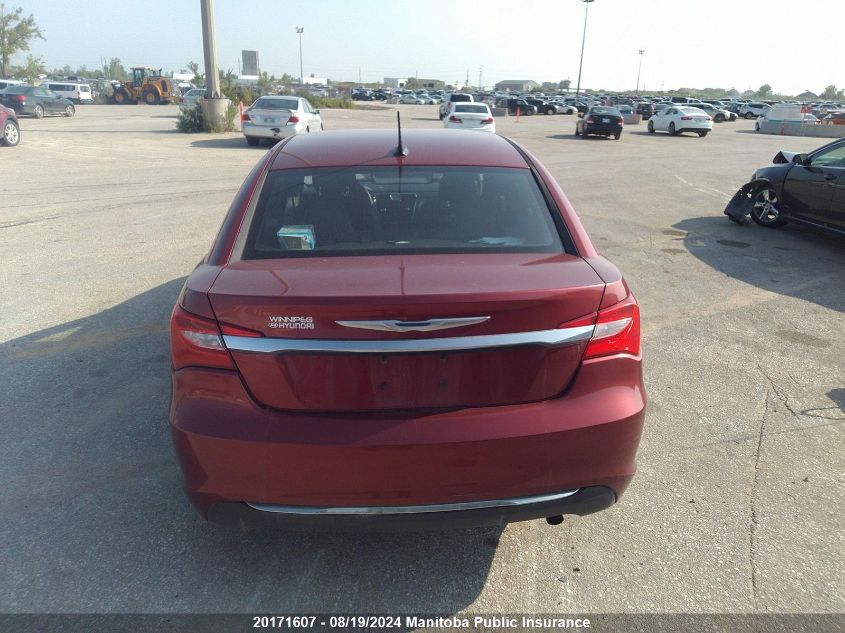 2013 Chrysler 200 Lx VIN: 1C3CCBAB1DN524402 Lot: 20171607