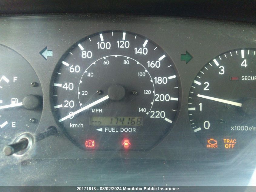 2000 Toyota Camry Xle V6 VIN: JT2BF22K2Y0274984 Lot: 20171618