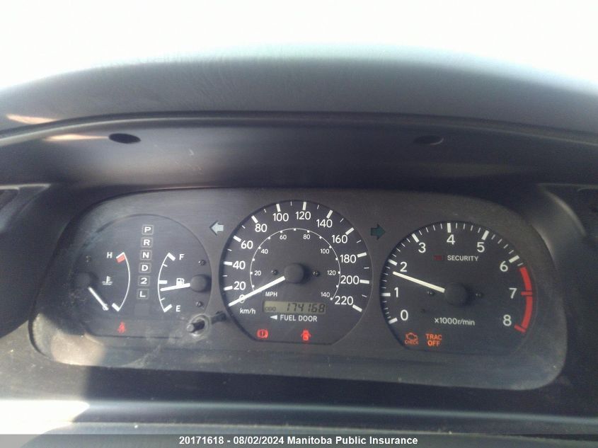 2000 Toyota Camry Xle V6 VIN: JT2BF22K2Y0274984 Lot: 20171618