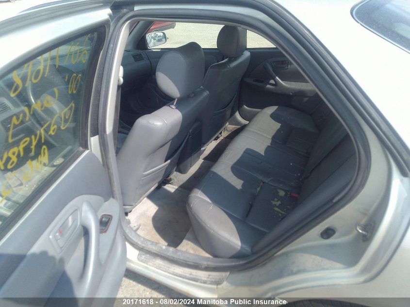 2000 Toyota Camry Xle V6 VIN: JT2BF22K2Y0274984 Lot: 20171618