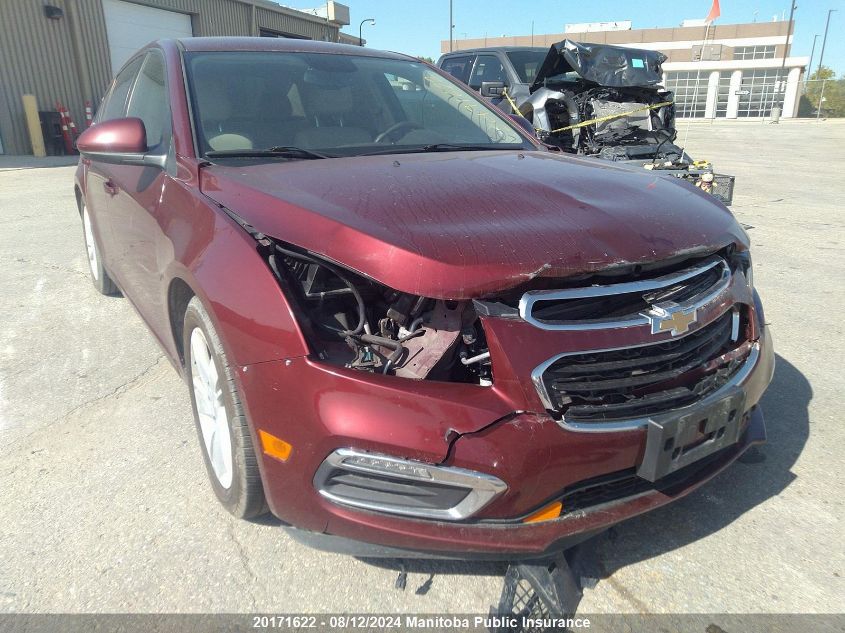 2015 Chevrolet Cruze VIN: 1G1P75SZ8F7162437 Lot: 20171622