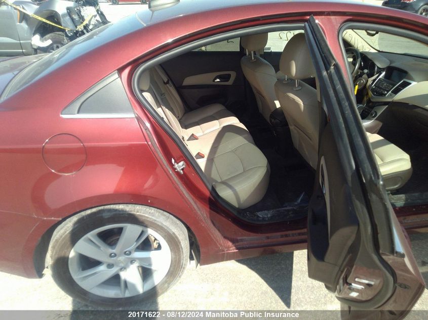 2015 Chevrolet Cruze VIN: 1G1P75SZ8F7162437 Lot: 20171622