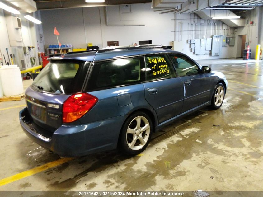 2006 Subaru Legacy 2.5I VIN: 4S3BP616467358521 Lot: 20171642