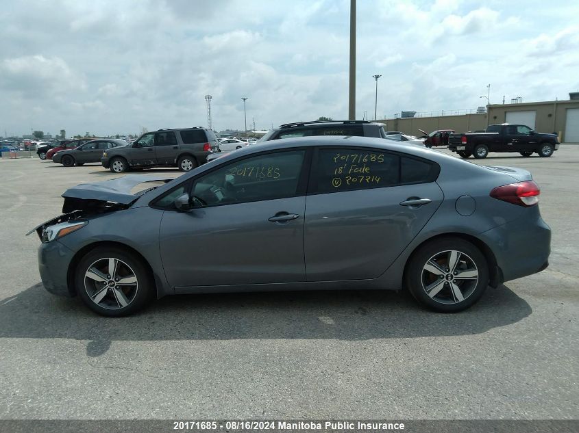 2018 Kia Forte Lx VIN: 3KPFL4A74JE207214 Lot: 20171685