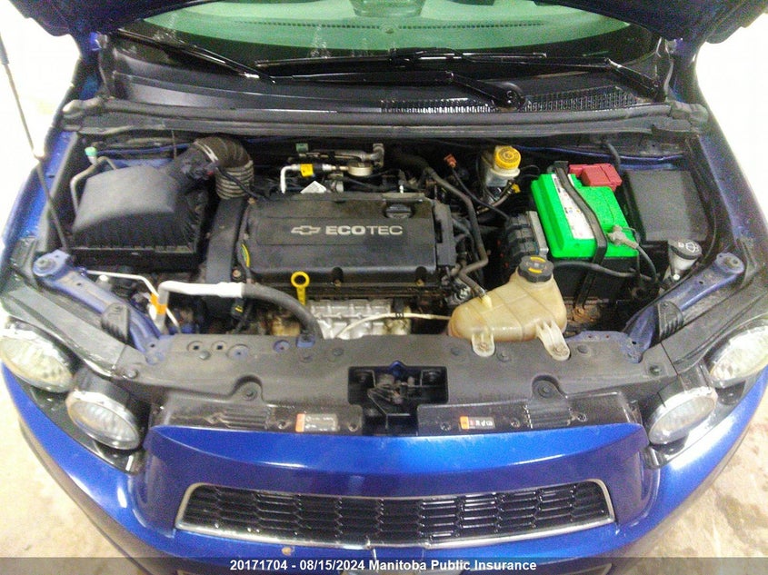 2014 Chevrolet Sonic Lt VIN: 1G1JC5EH8E4182952 Lot: 20171704