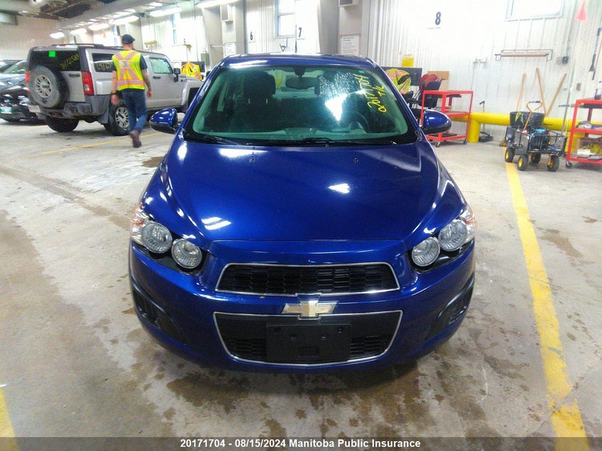 2014 Chevrolet Sonic Lt VIN: 1G1JC5EH8E4182952 Lot: 20171704