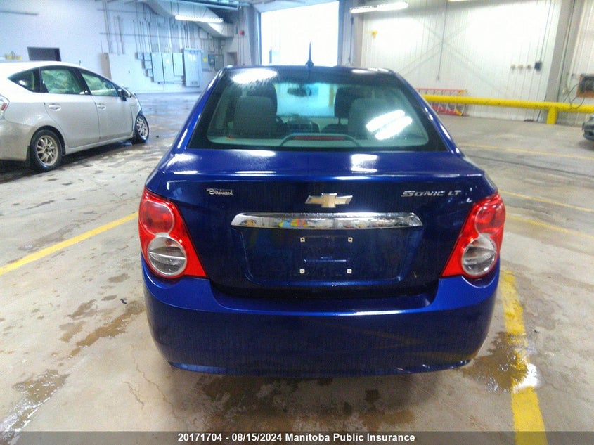 2014 Chevrolet Sonic Lt VIN: 1G1JC5EH8E4182952 Lot: 20171704