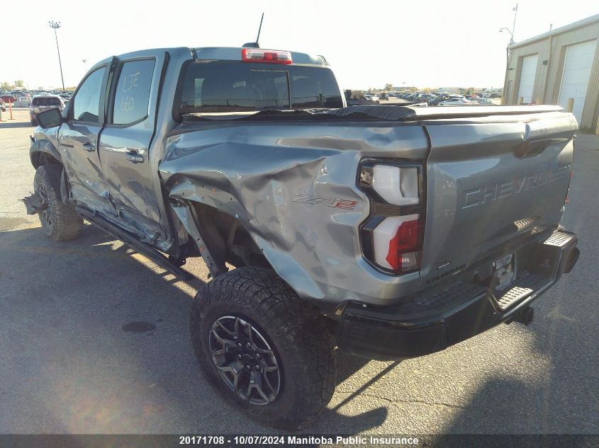 2023 Chevrolet Colorado Zr2 Crew Cab VIN: 1GCPTFEK4P1221303 Lot: 20171708