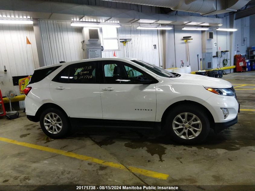 2018 Chevrolet Equinox Ls VIN: 2GNAXREV7J6107748 Lot: 20171738