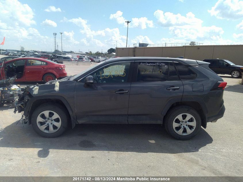 2022 Toyota Rav4 Le VIN: 2T3B1RFV6NW320861 Lot: 20171742