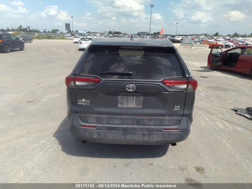 2022 Toyota Rav4 Le VIN: 2T3B1RFV6NW320861 Lot: 20171742