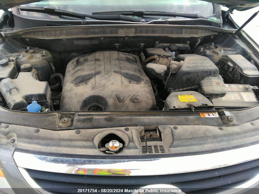 2012 Hyundai Veracruz Limited V6 VIN: KM8NUDCC3CU200077 Lot: 20171754