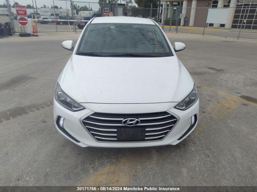 2017 Hyundai Elantra Gl VIN: KMHD84LFXHU421077 Lot: 20171766