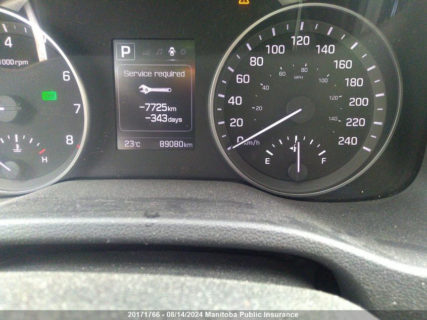 2017 Hyundai Elantra Gl VIN: KMHD84LFXHU421077 Lot: 20171766