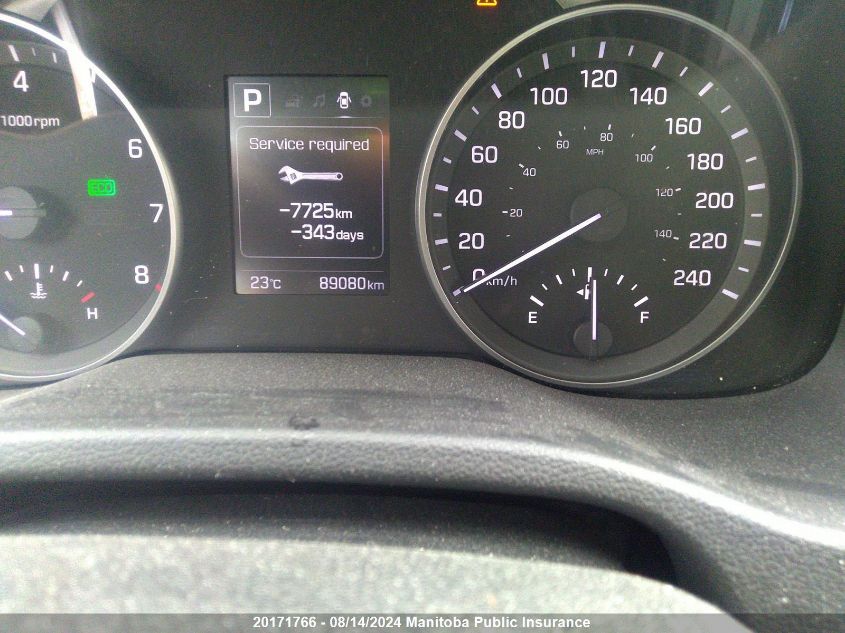 2017 Hyundai Elantra Gl VIN: KMHD84LFXHU421077 Lot: 20171766