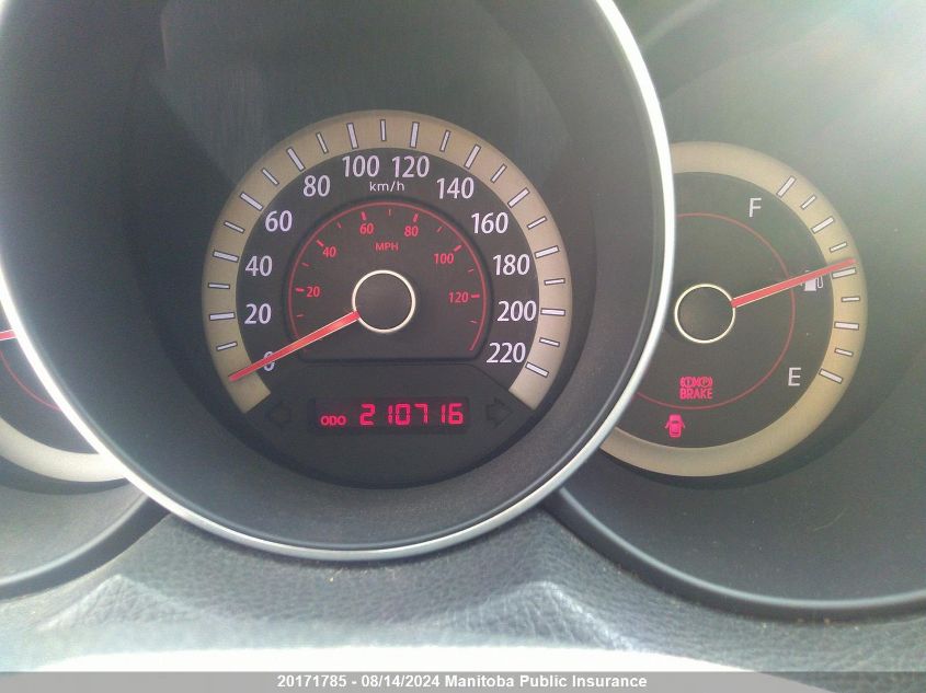 2011 Kia Forte Lx VIN: KNAFU5A25B5396456 Lot: 20171785