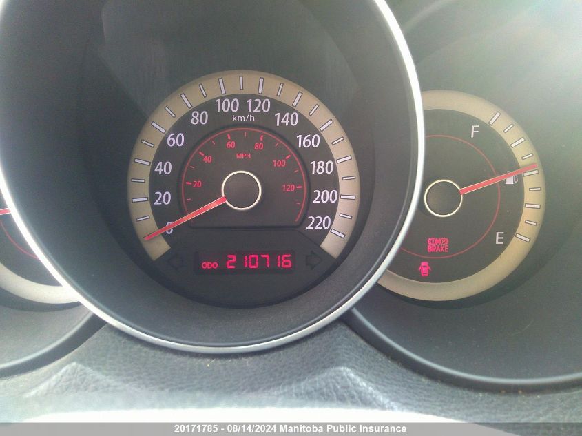 2011 Kia Forte Lx VIN: KNAFU5A25B5396456 Lot: 20171785