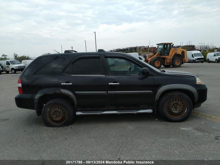 2001 Acura Mdx VIN: 2HNYD18611H002918 Lot: 20171788