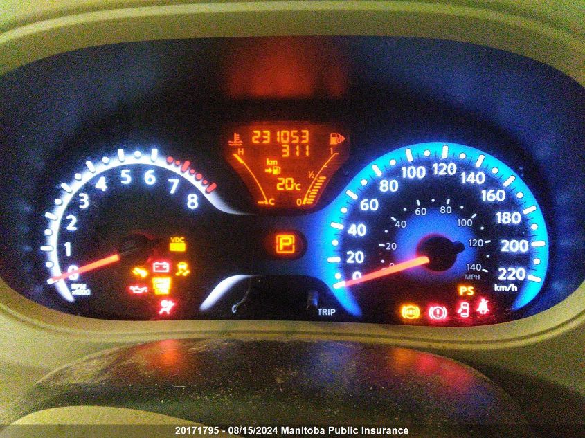 2010 Nissan Cube Sl VIN: JN8AZ2KR9AT169052 Lot: 20171795