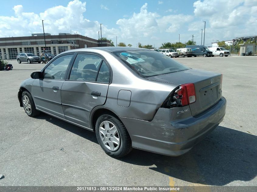2004 Honda Civic Se VIN: 2HGES16314H933352 Lot: 20171813