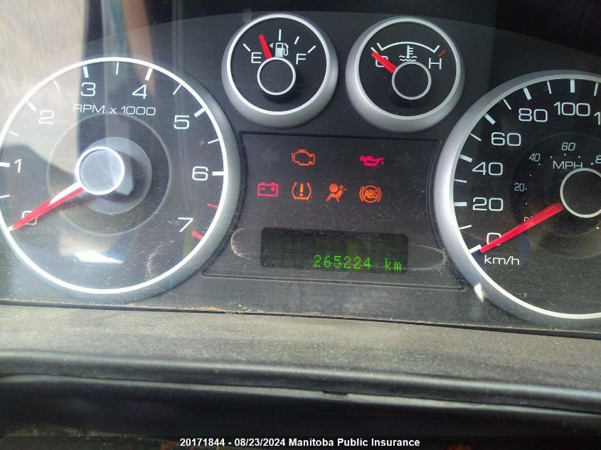 2009 Ford Fusion Sel V6 VIN: 3FAHP08109R195046 Lot: 20171844