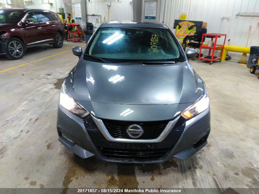 2022 Nissan Versa 1.6 Sv VIN: 3N1CN8EV8NL855981 Lot: 20171857