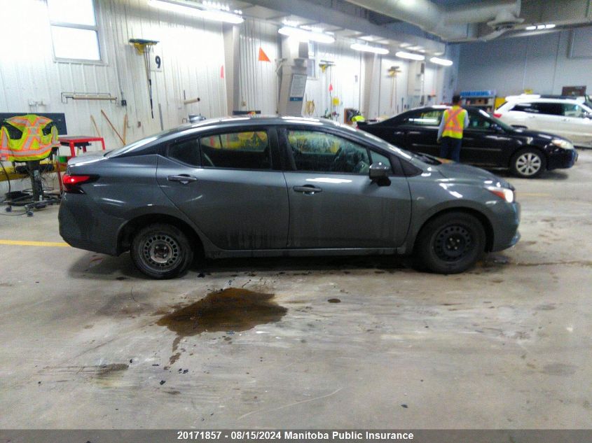 2022 Nissan Versa 1.6 Sv VIN: 3N1CN8EV8NL855981 Lot: 20171857