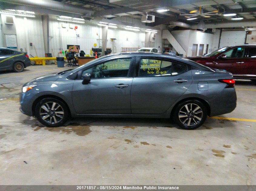 2022 Nissan Versa 1.6 Sv VIN: 3N1CN8EV8NL855981 Lot: 20171857