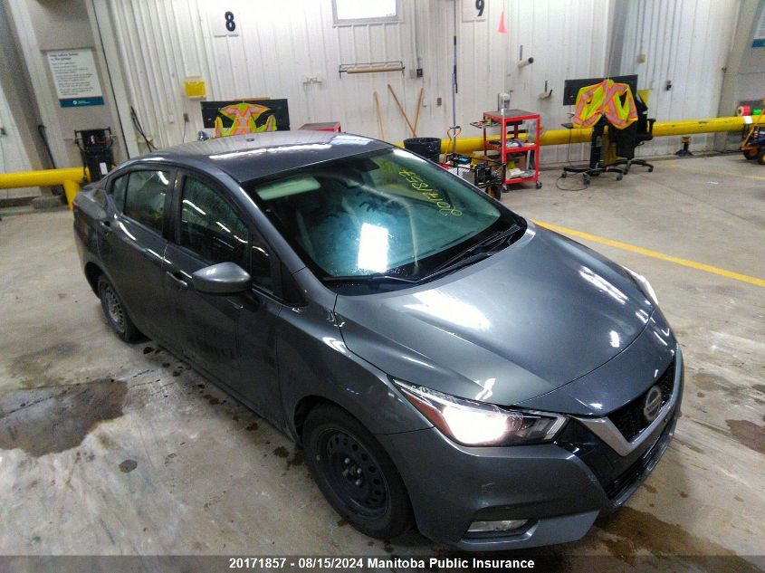 2022 Nissan Versa 1.6 Sv VIN: 3N1CN8EV8NL855981 Lot: 20171857